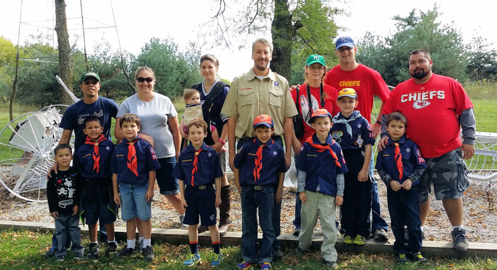 2014 - Cub Scouts from Pack 3068 in Olathe, KS visit the museum.