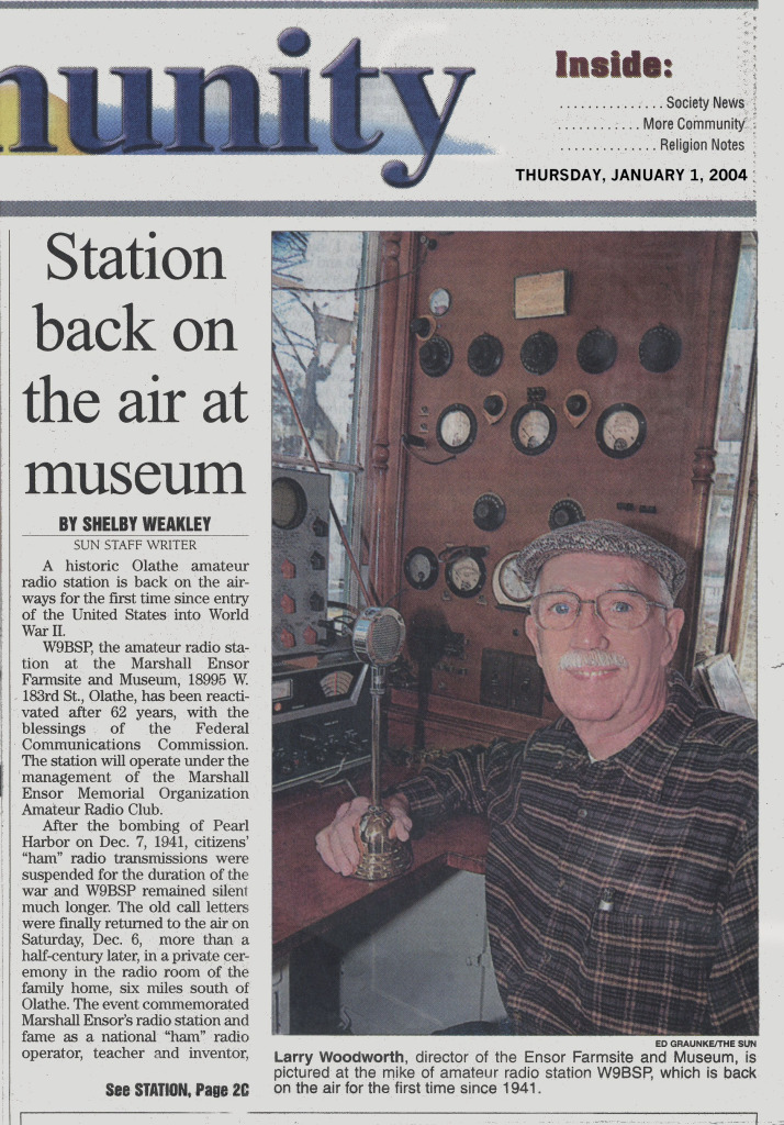 Station back on air at museum